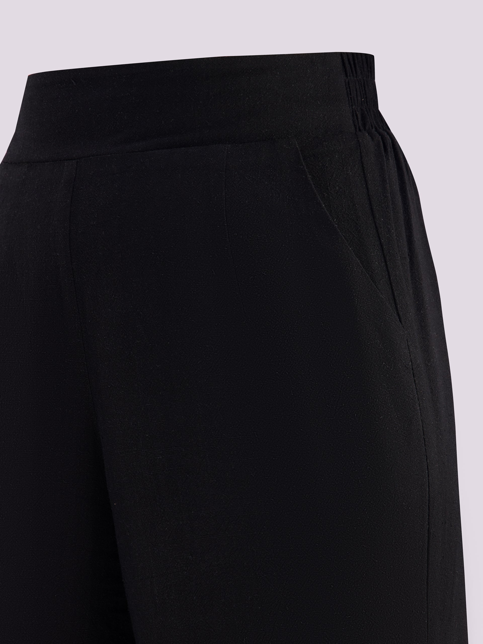 Black High Waisted Trousers