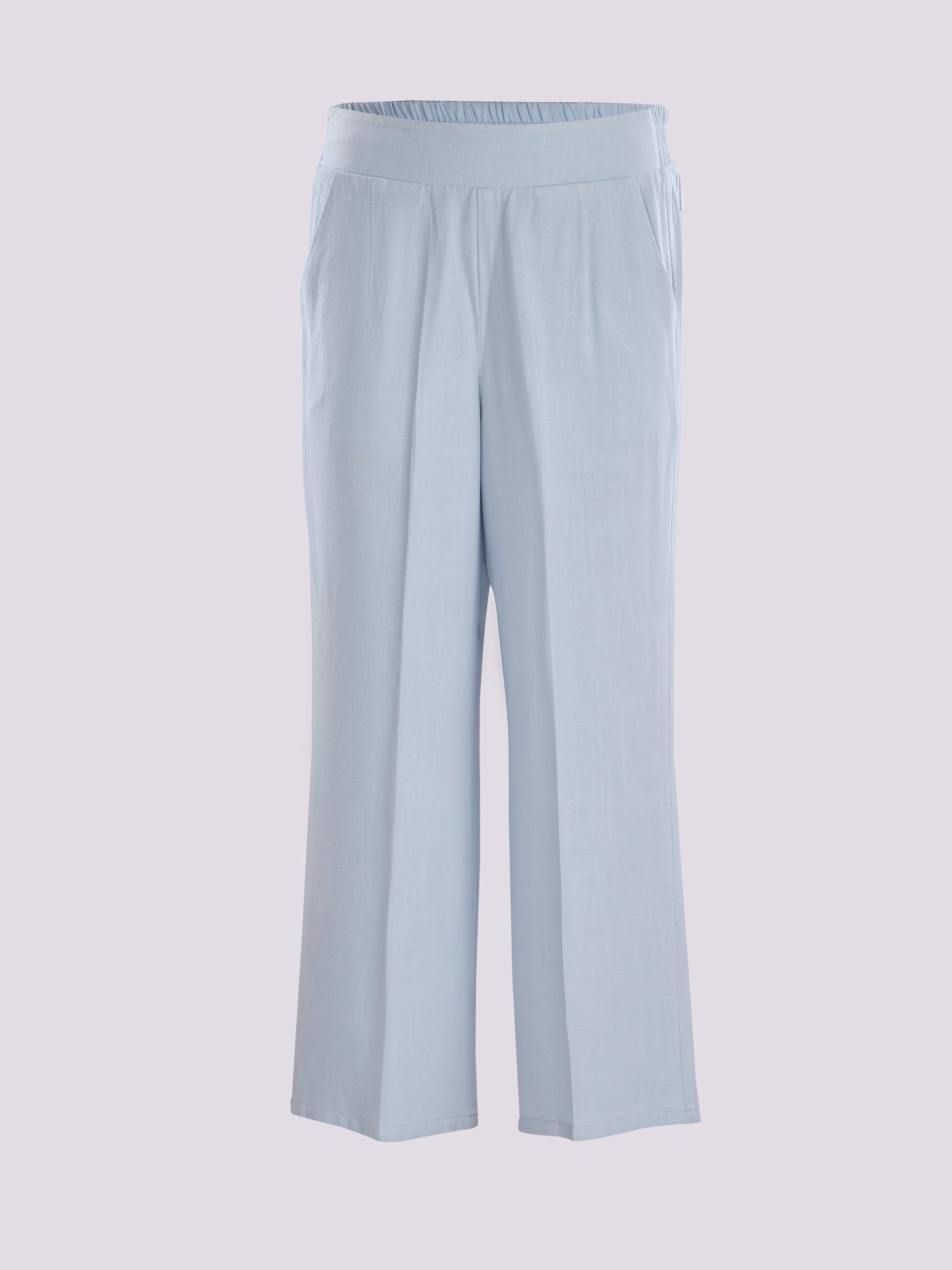 Light Blue High Waisted Trousers
