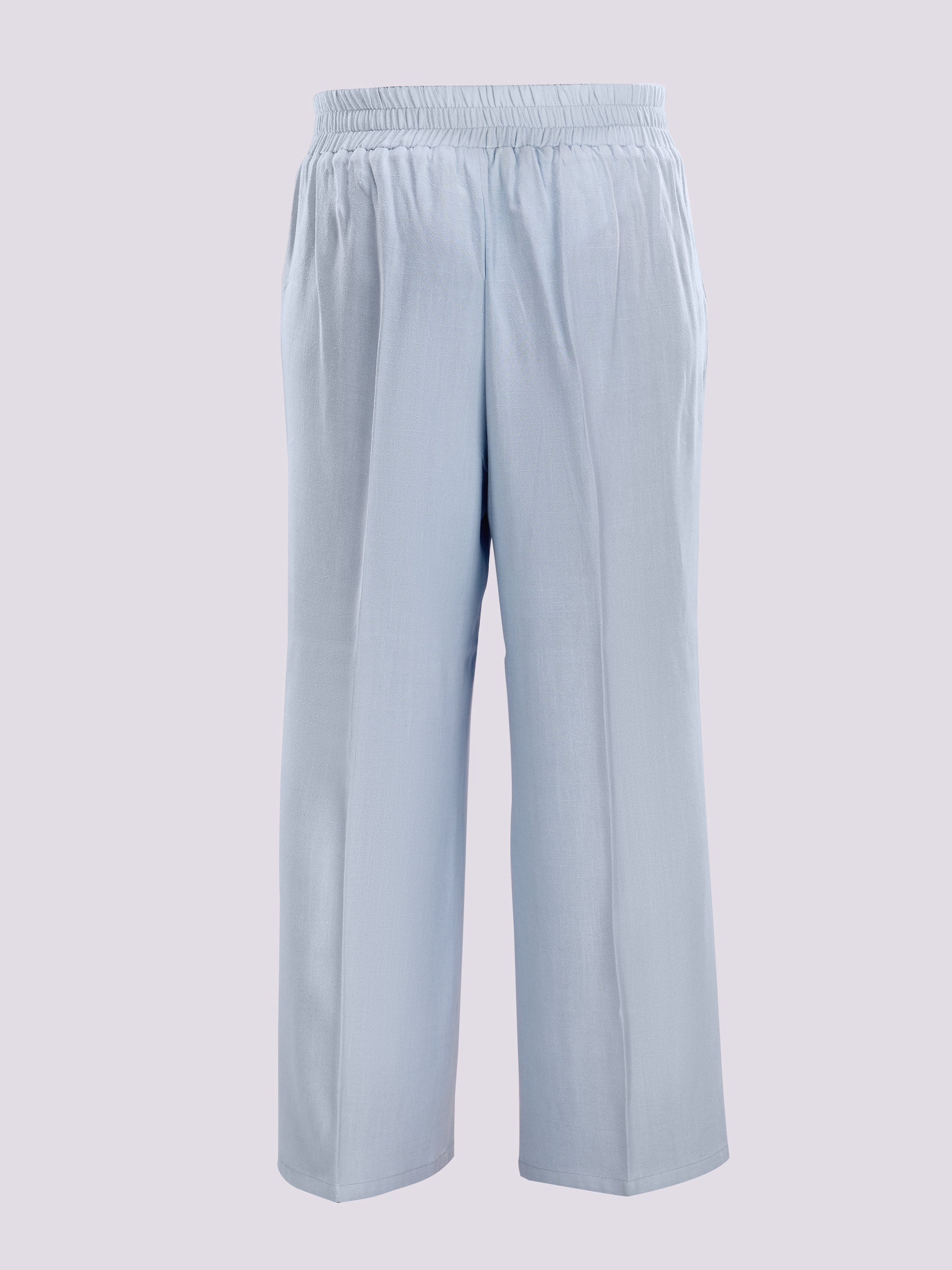 Light Blue High Waisted Trousers