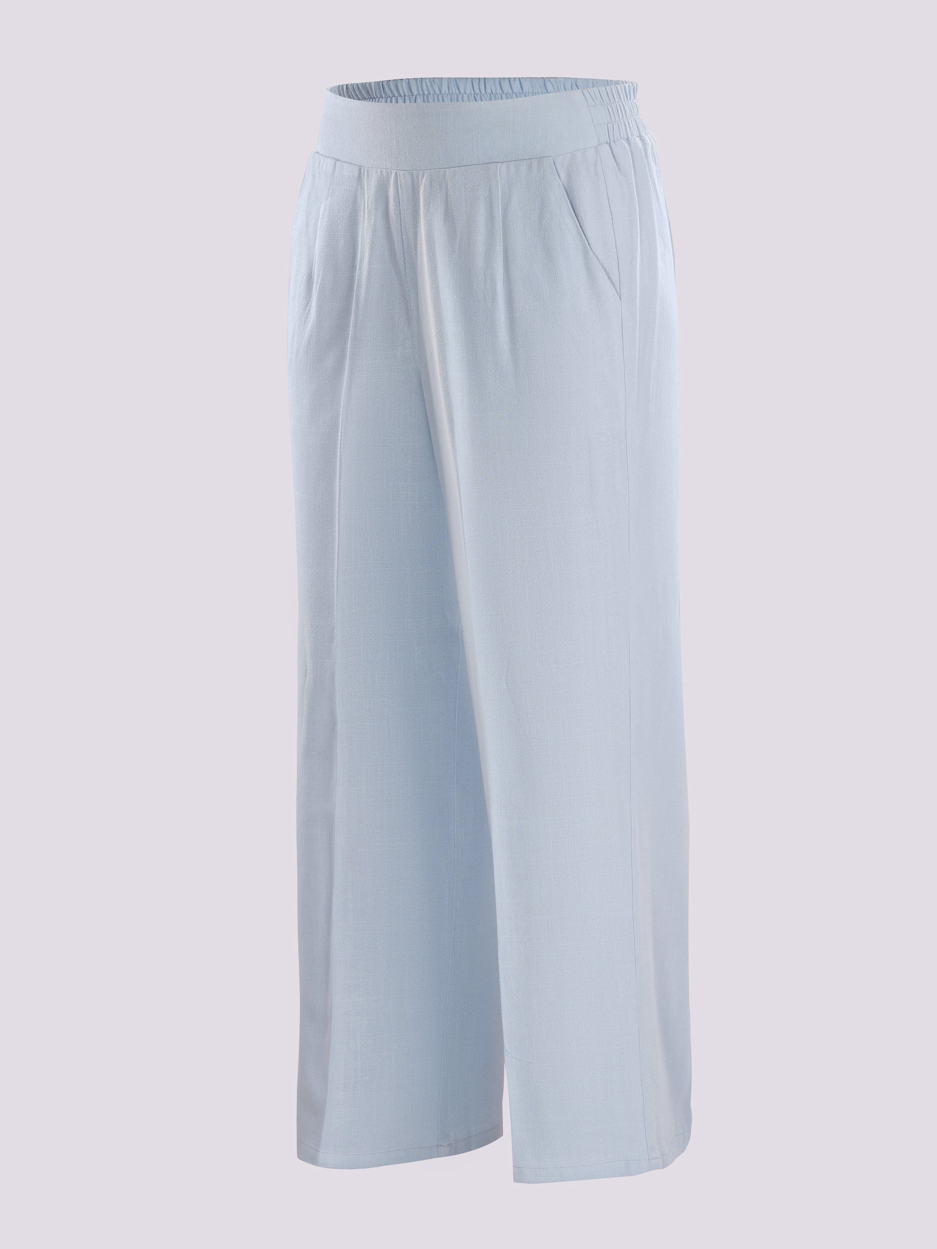 Light Blue High Waisted Trousers