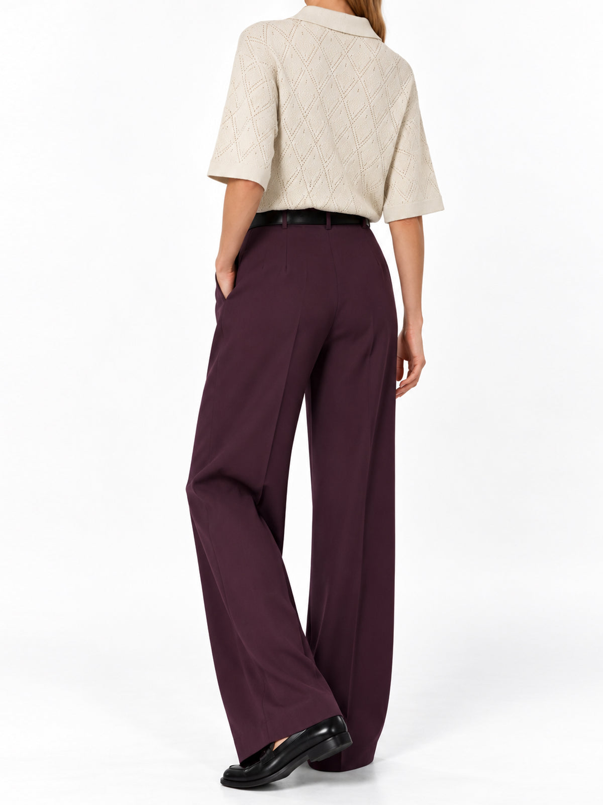 The Cream Short-Sleeve Knit Top