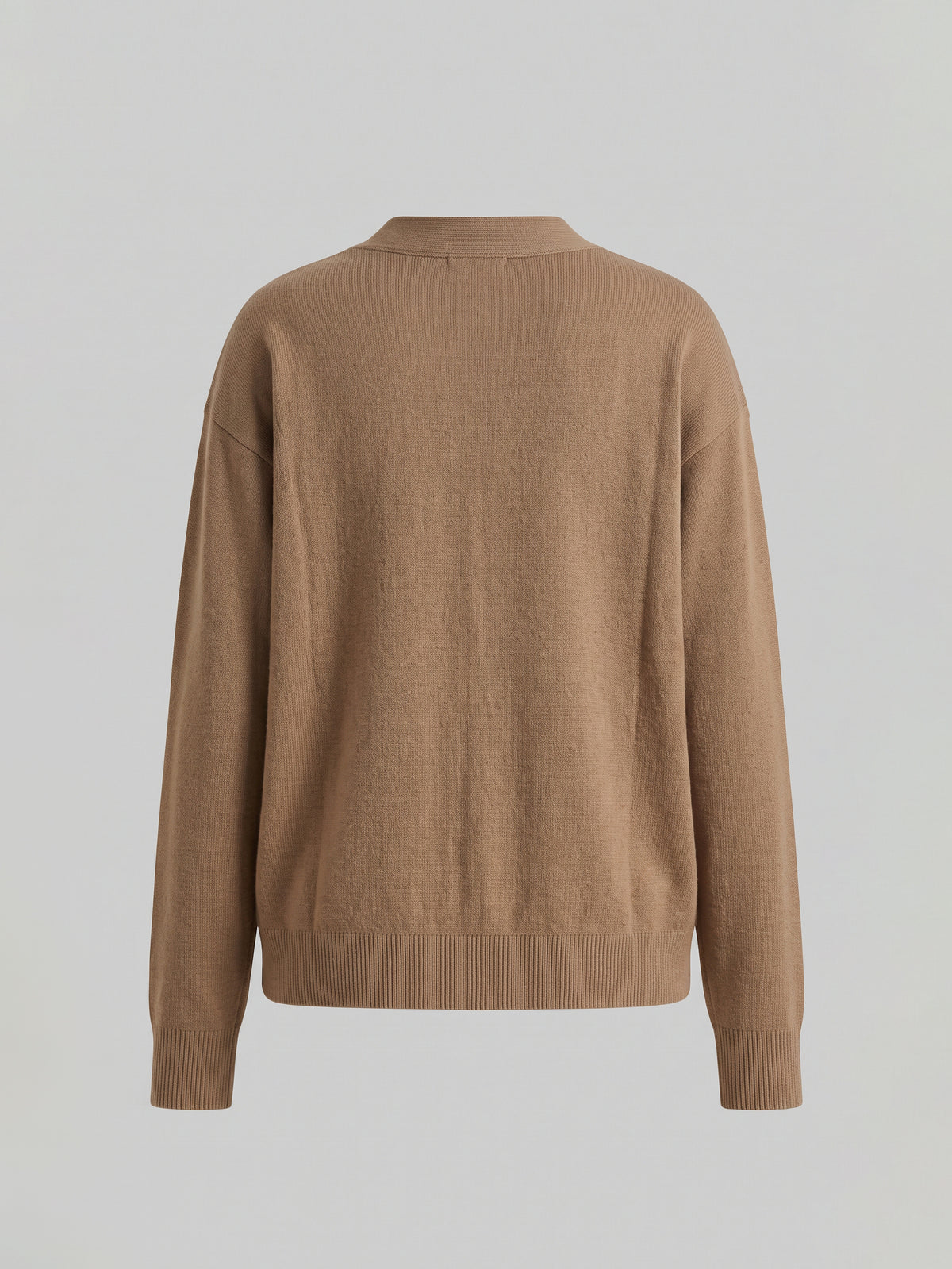 The Camel V-Neck Pocket Cardigan