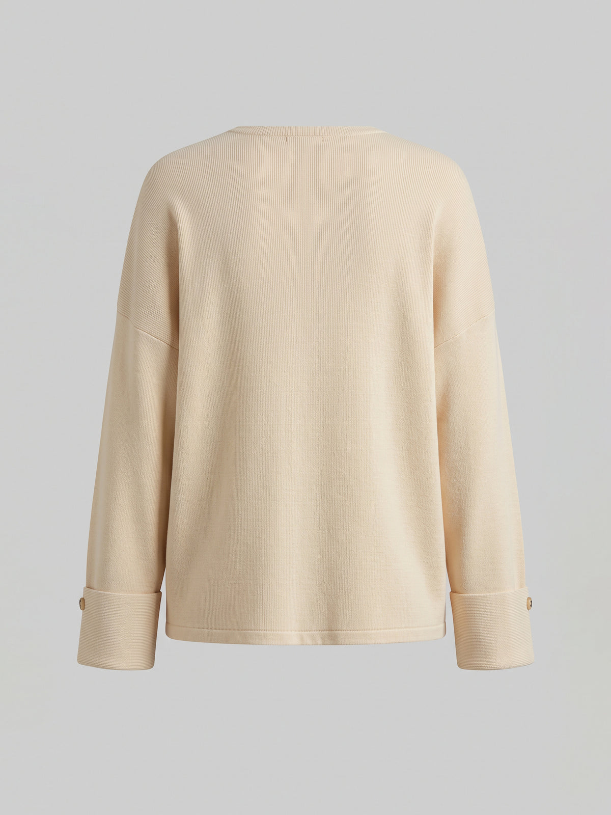 The Buttercream Button-Front Knit