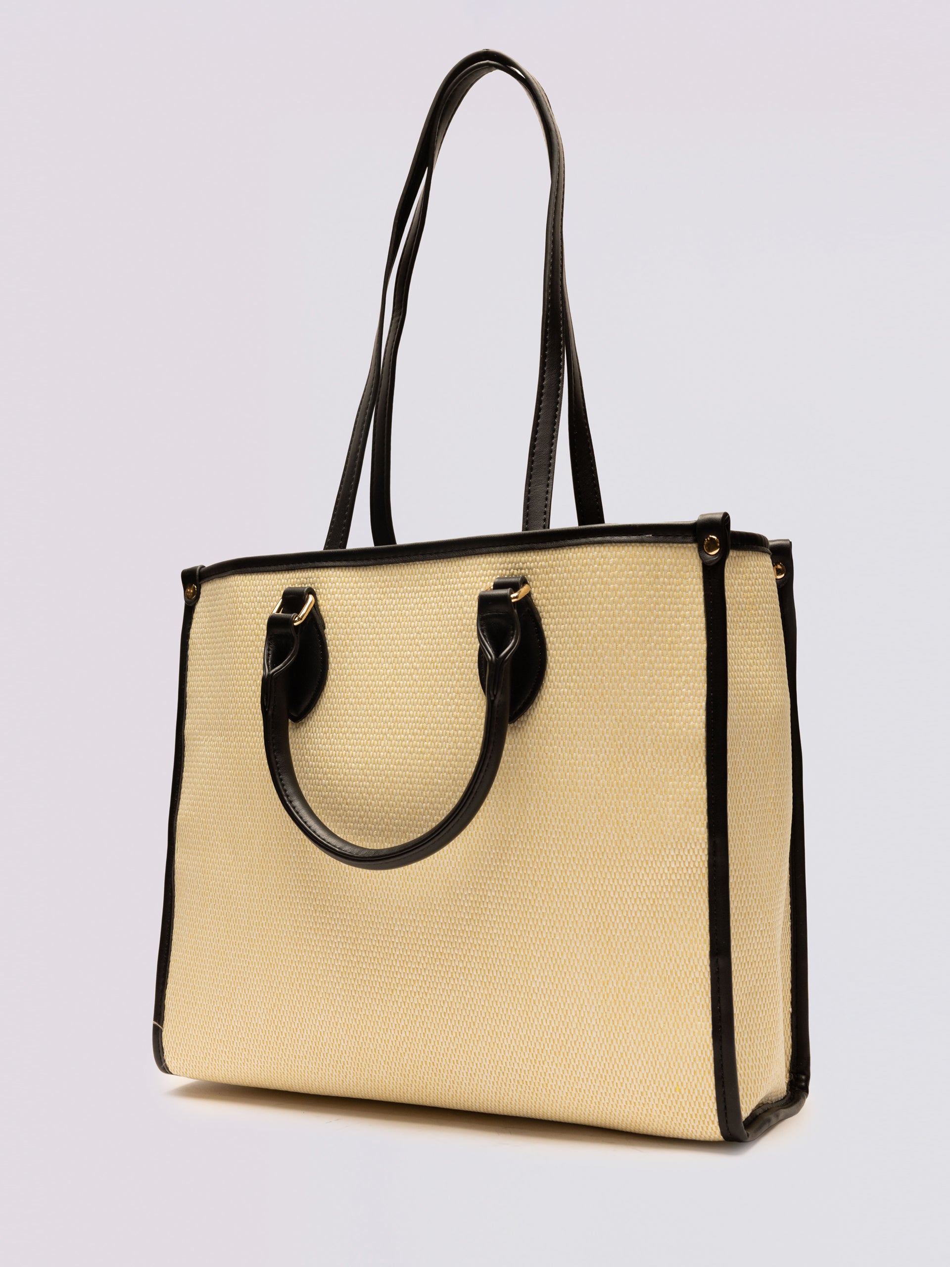 Beige Side Bag