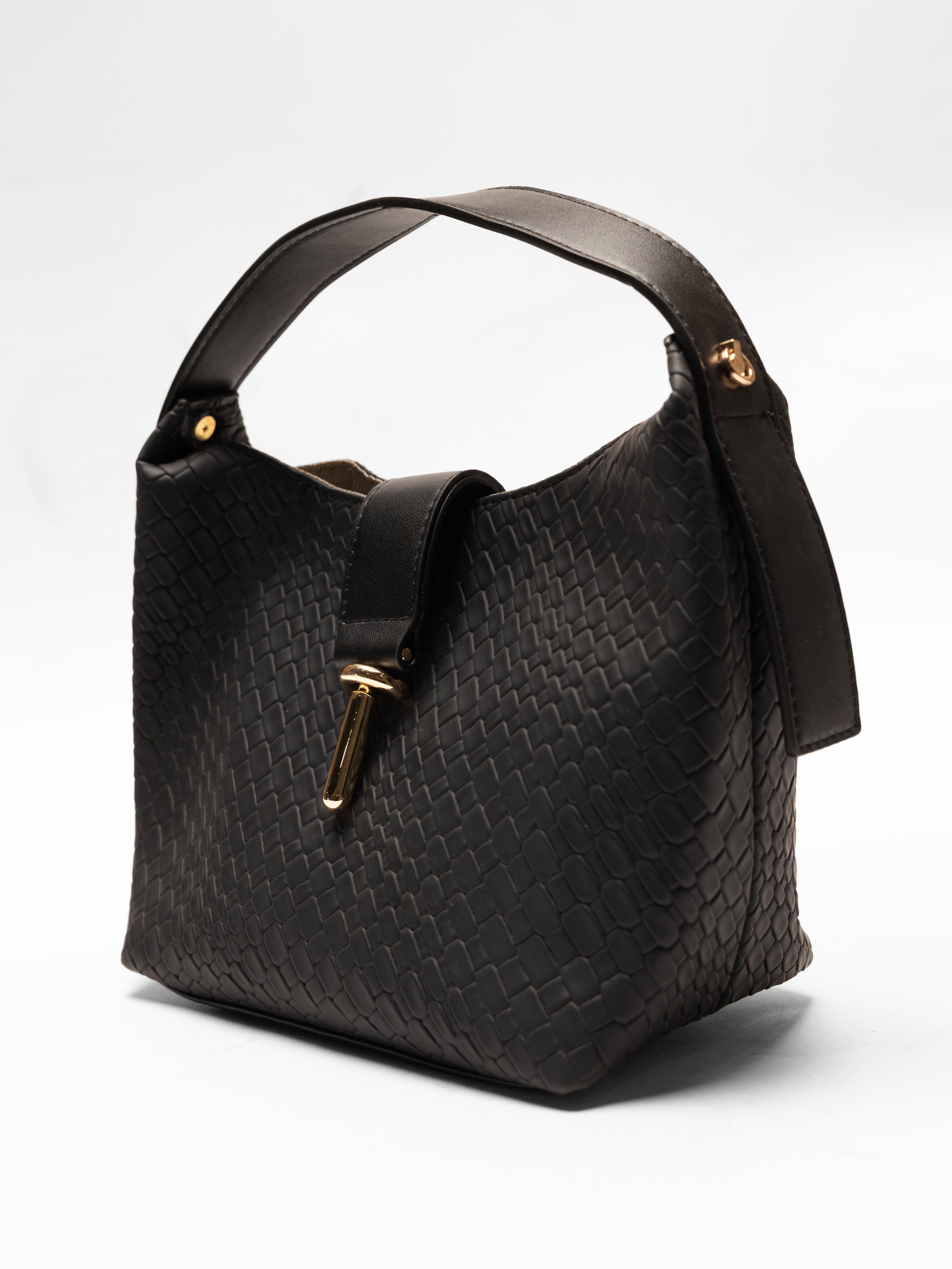 Black Casual Side Bag