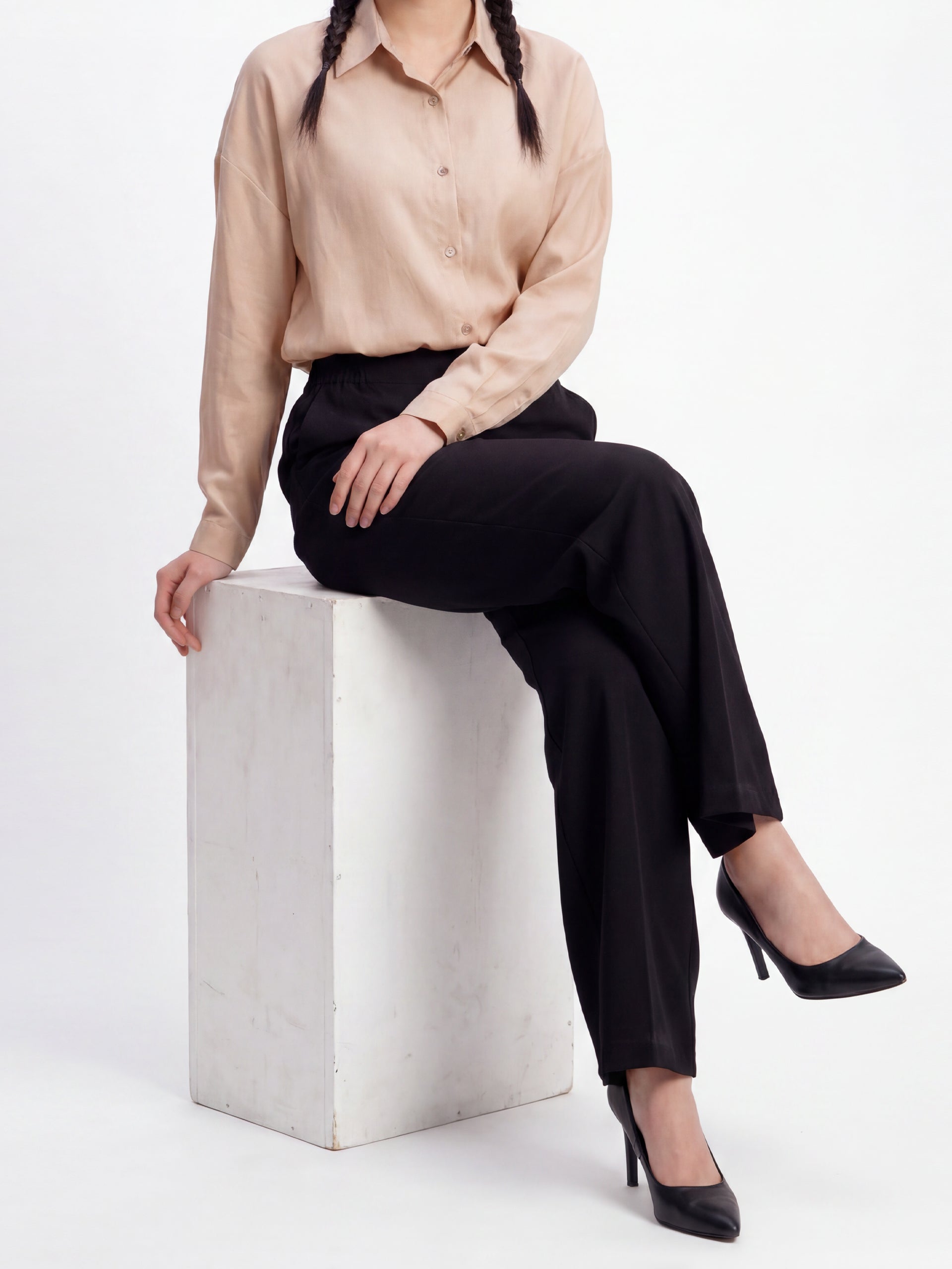 Black Wide Leg Pants