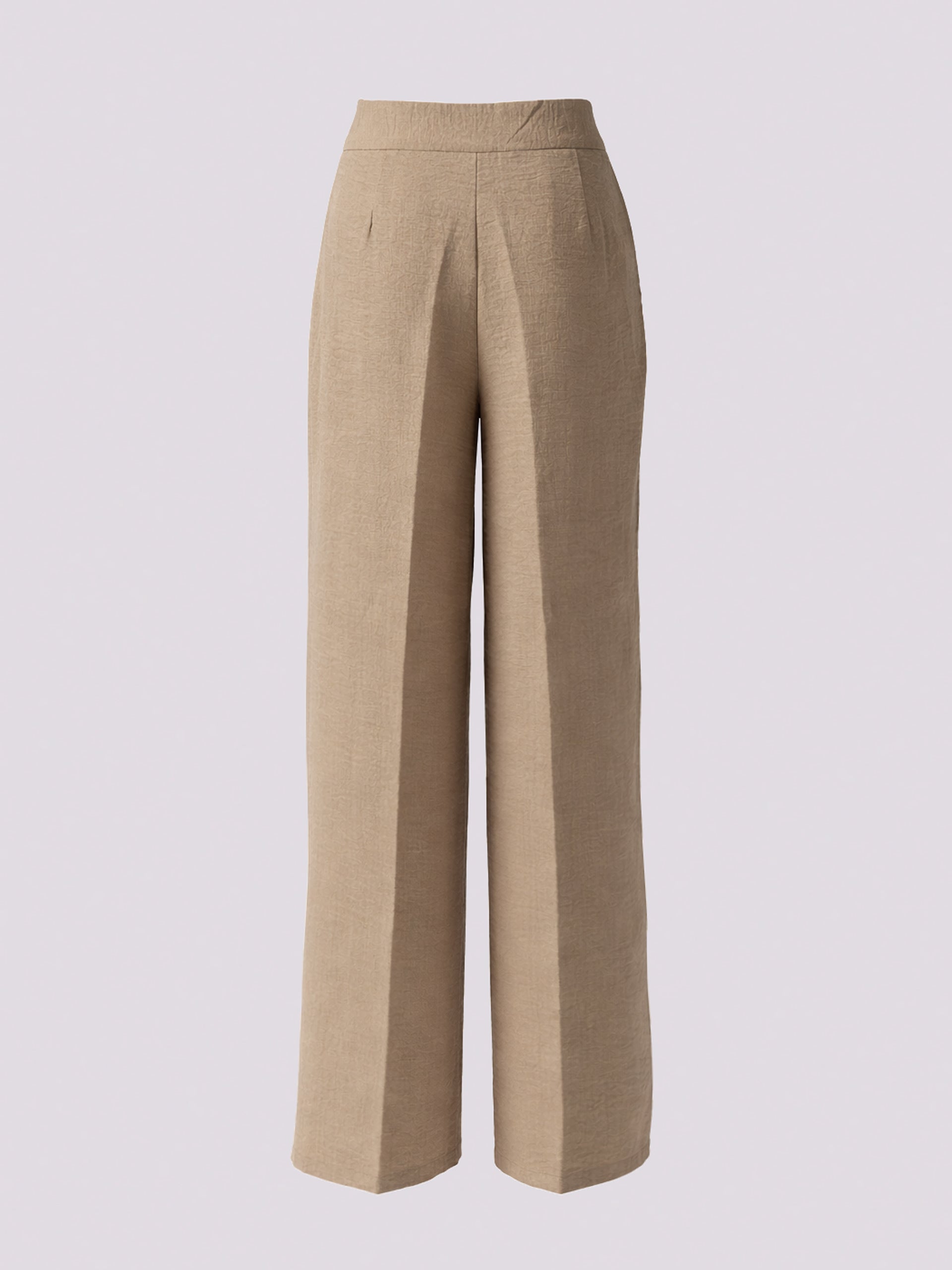 Brown Wide Leg Trousers