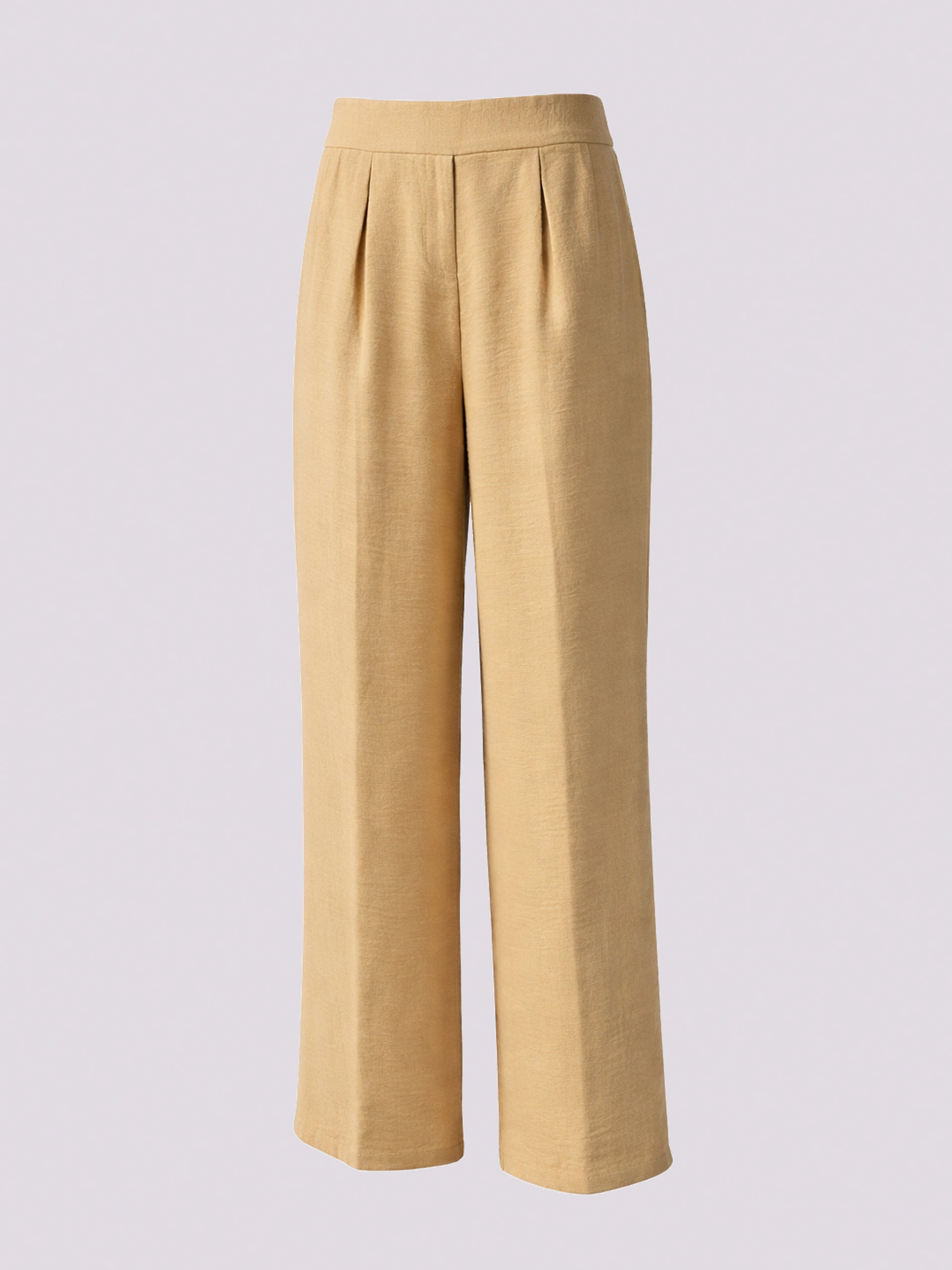 Camel Wide-Leg Pants
