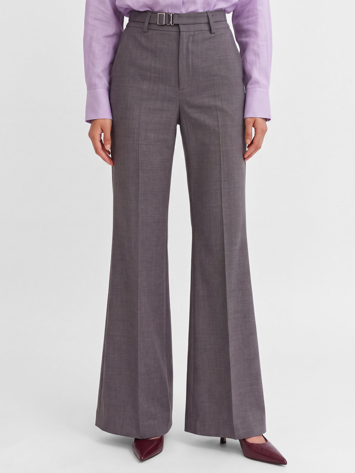 Flared Tailored Trousers
