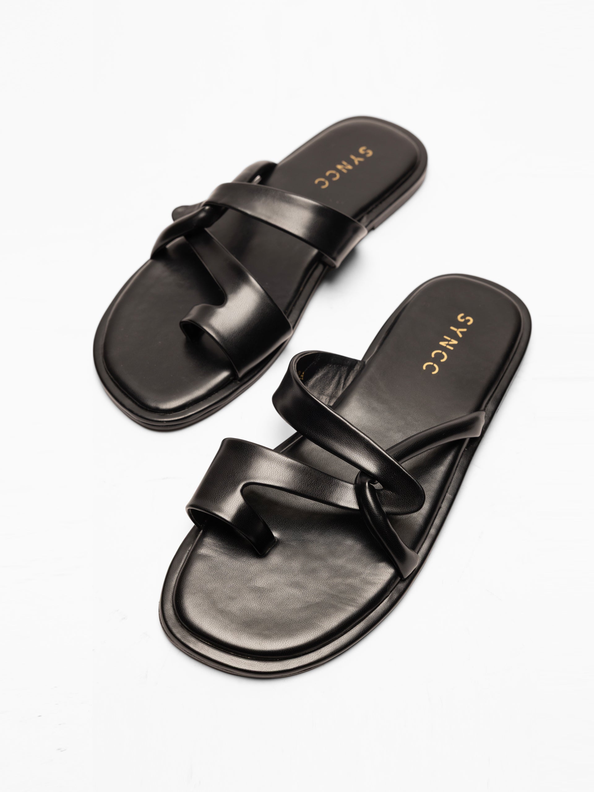 Black Formal Slides