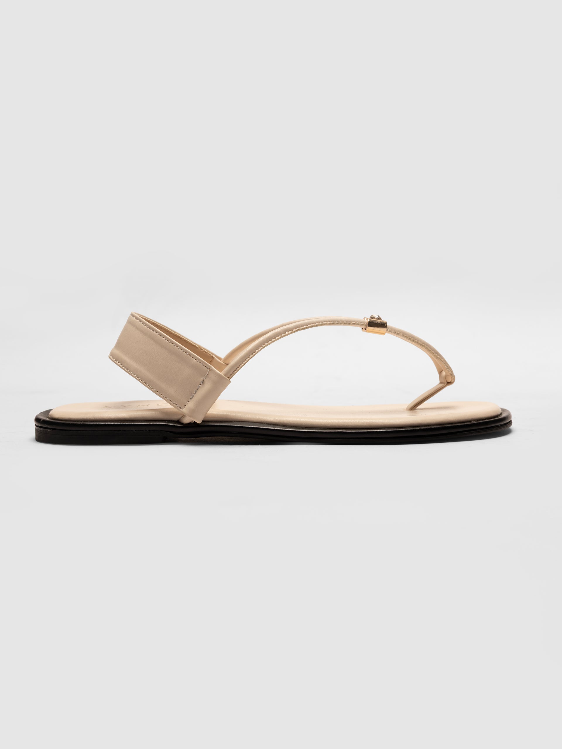 Beige Casual Sandals