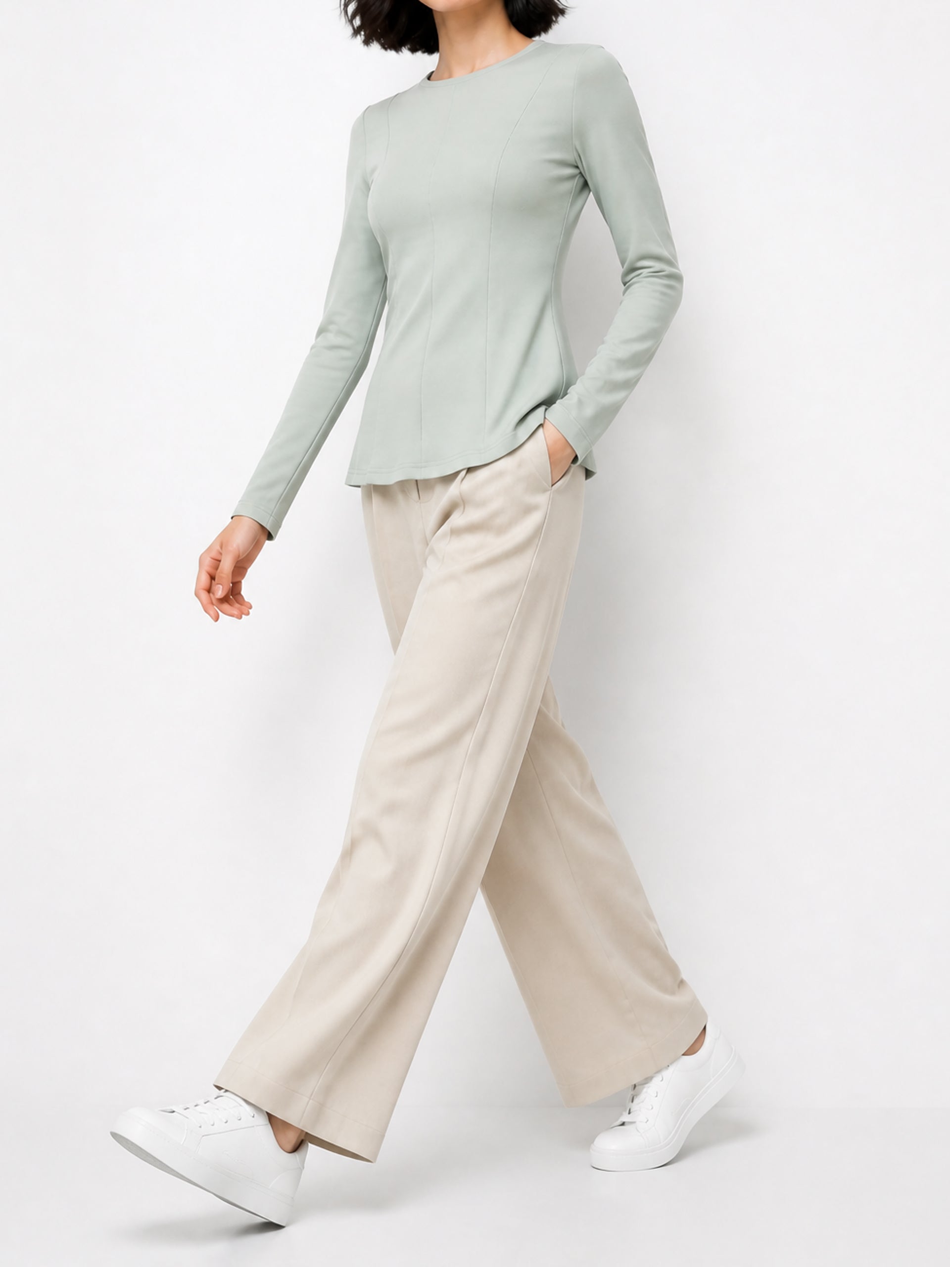 Beige Pants