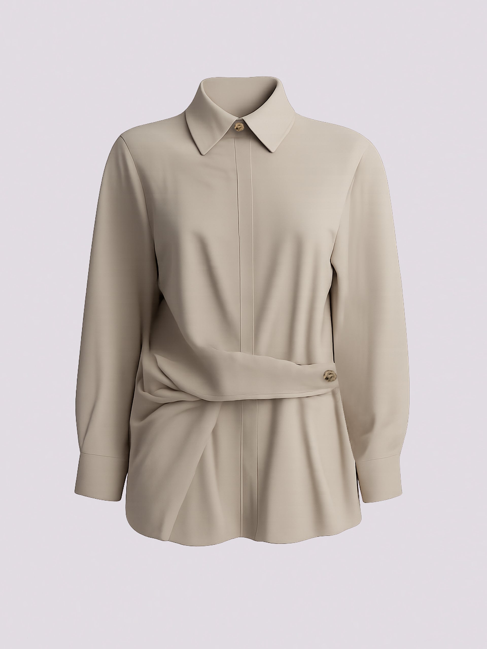 Beige Shirt