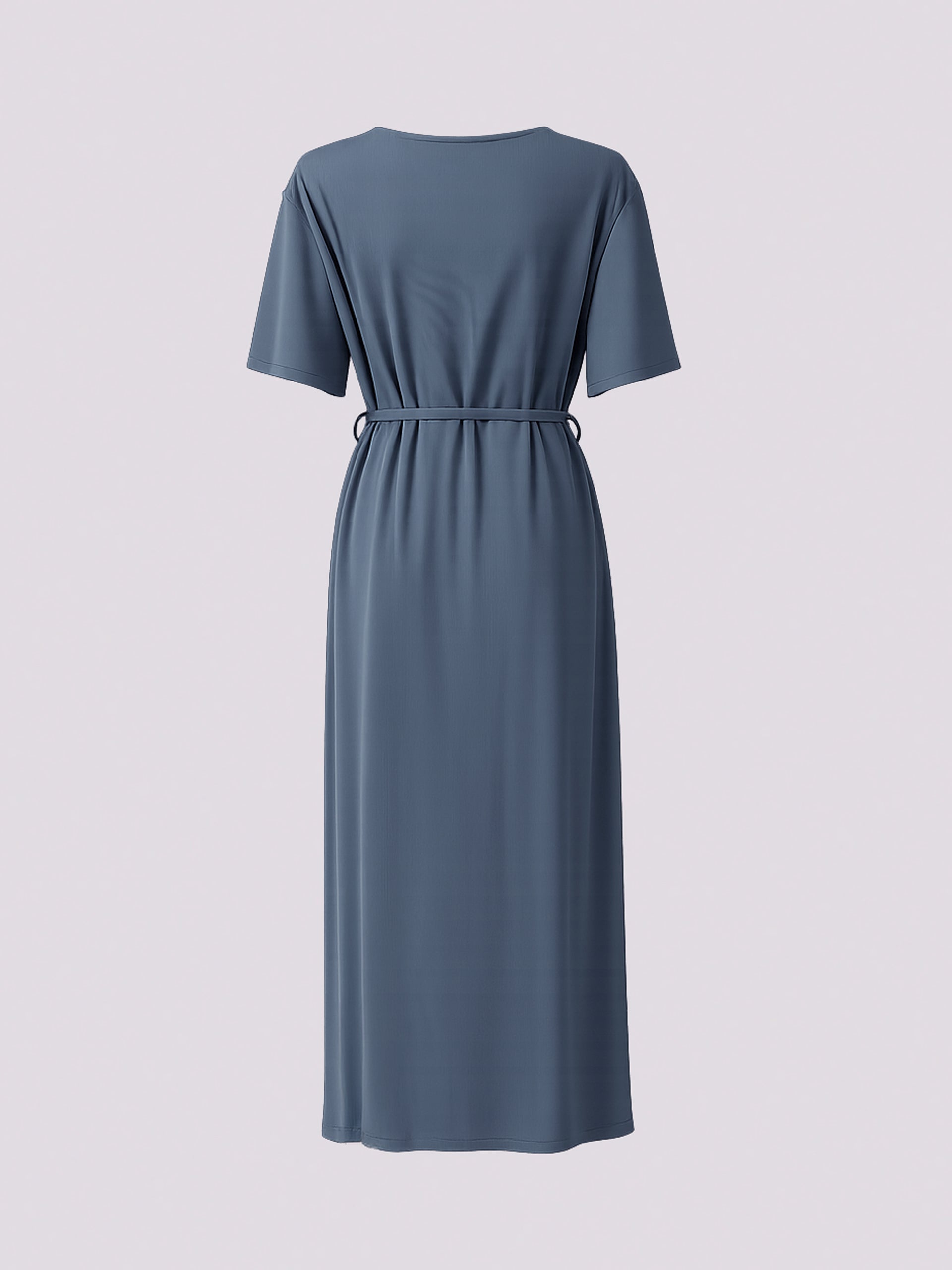 Blue T-Shirt Dress