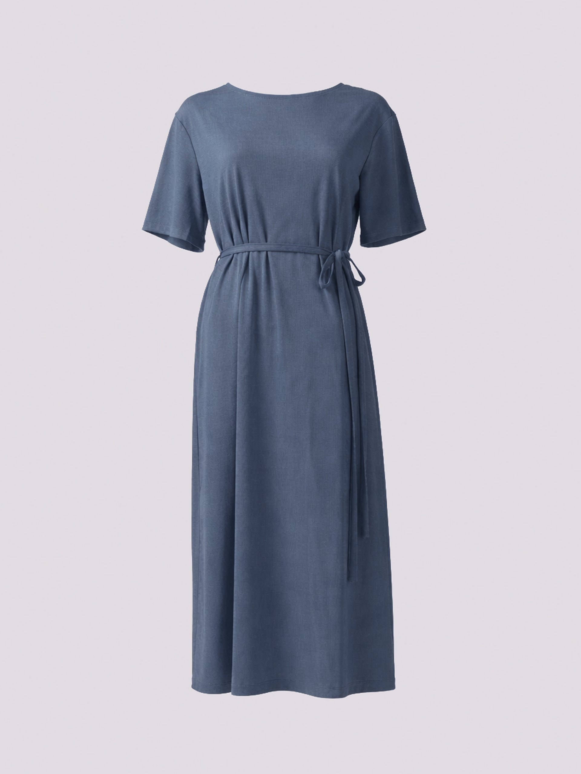 Blue T-Shirt Dress