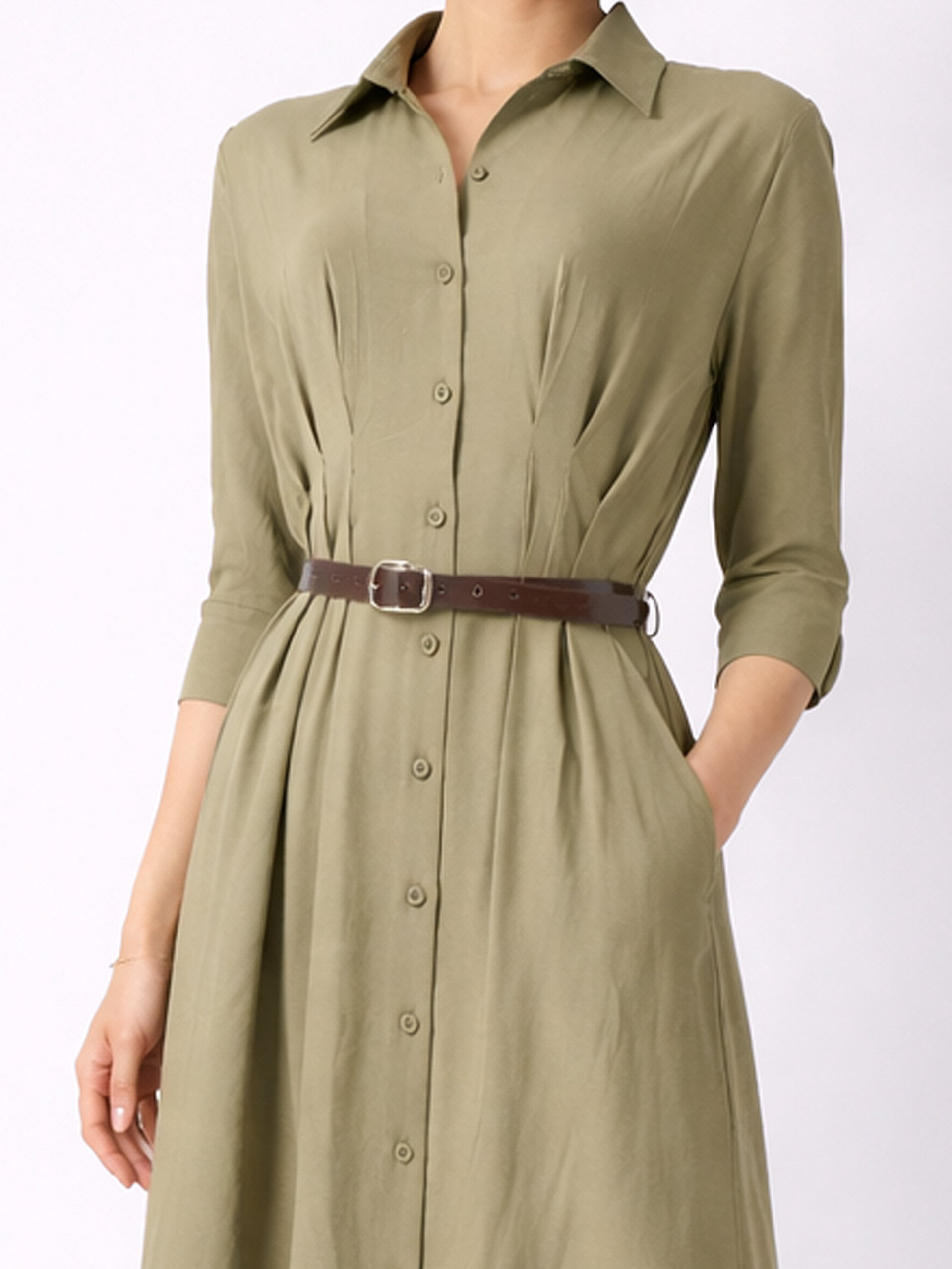Sage Green Long Shirt