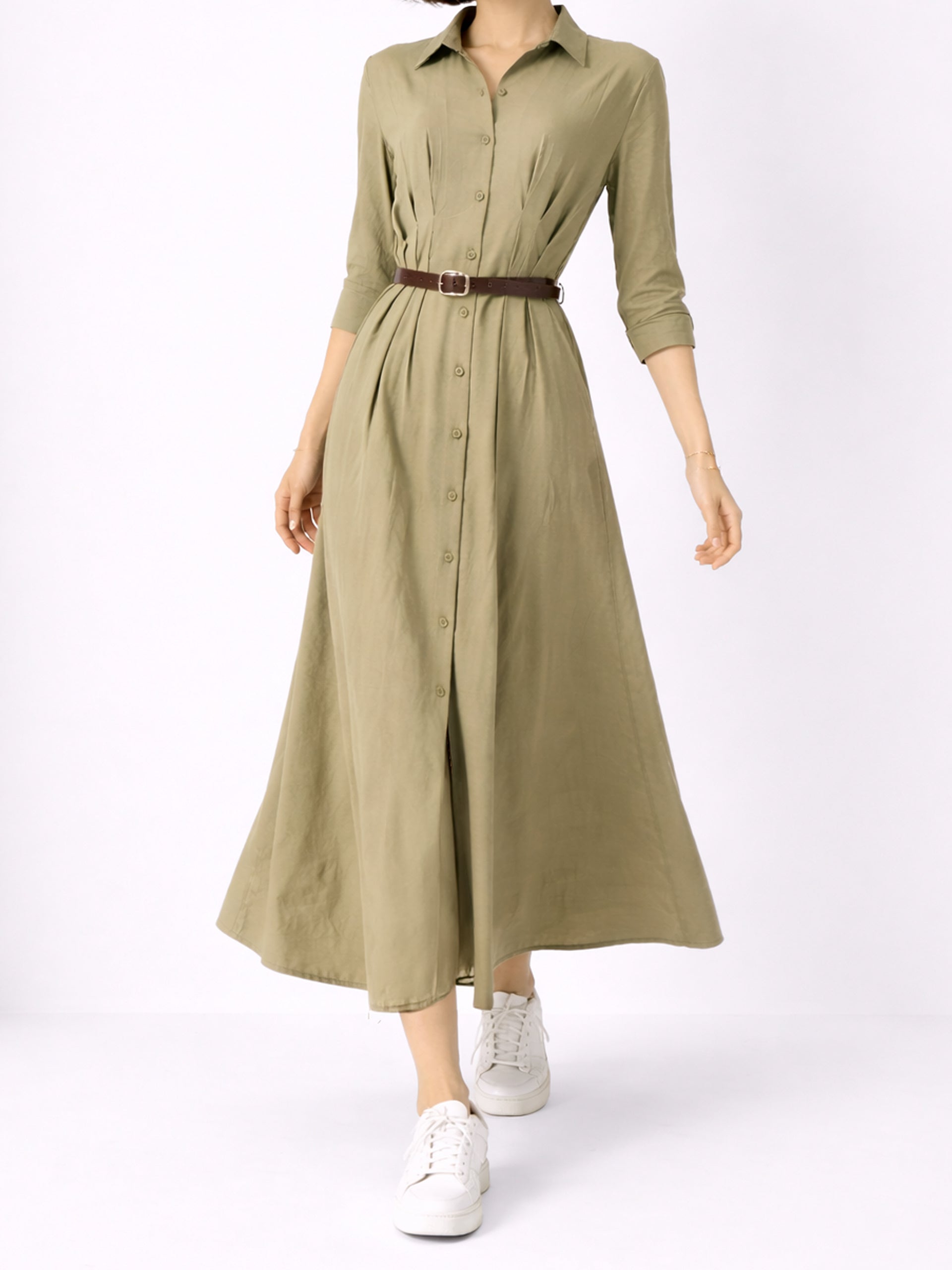 Sage Green Long Shirt