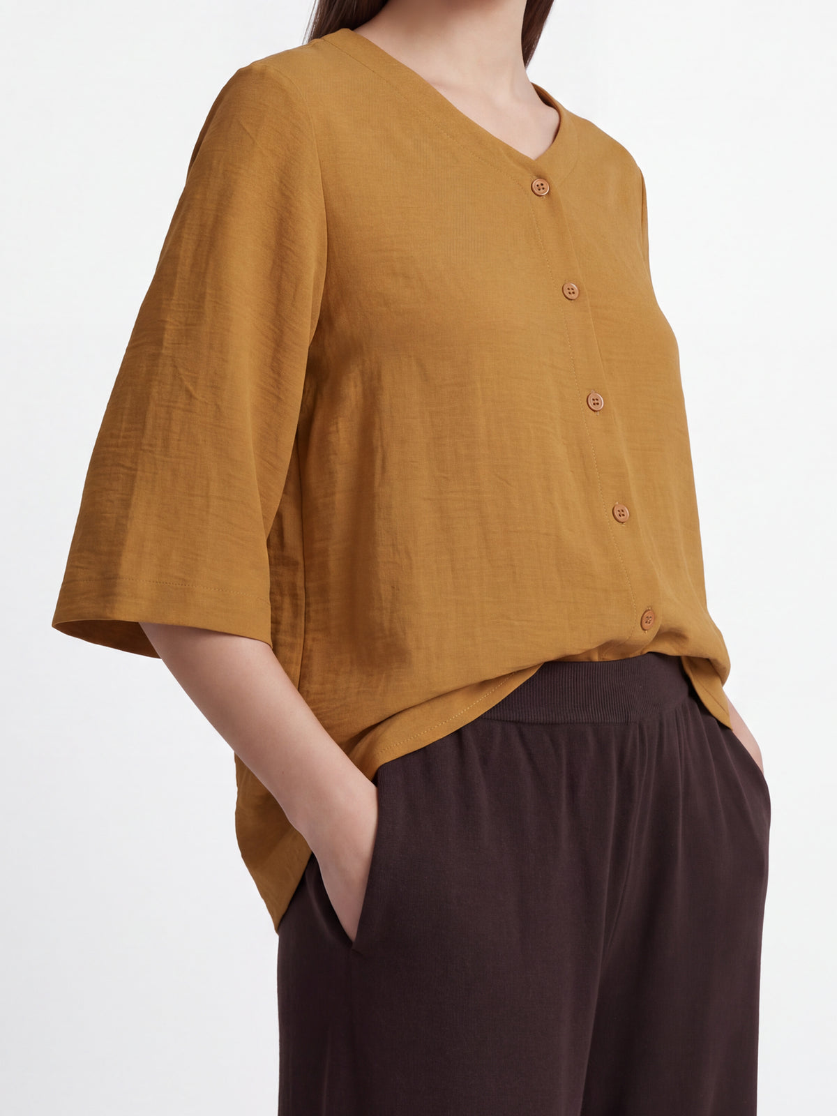 V-Neck Blouse