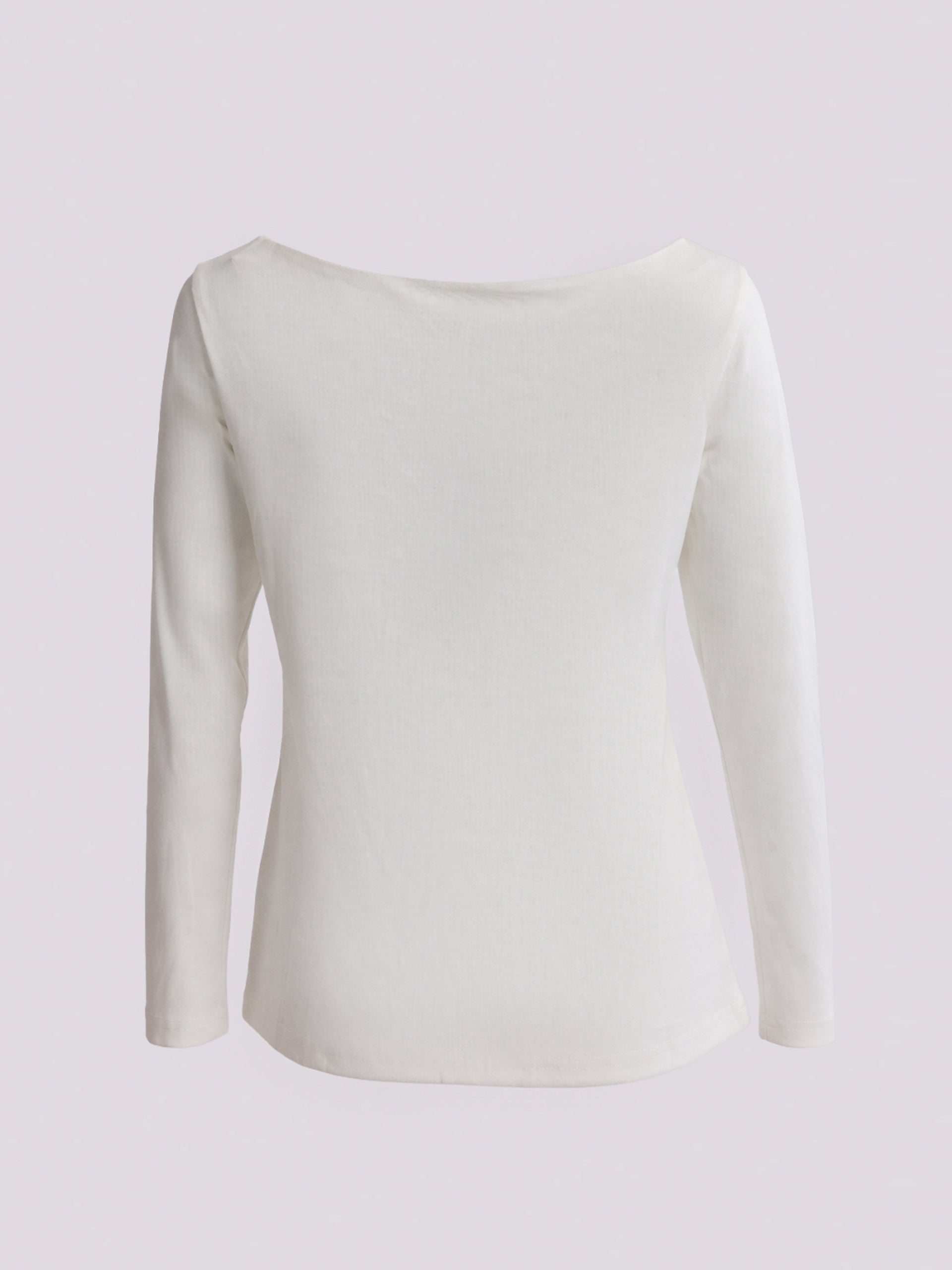White Side-Twist Tee